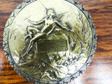 Vintage Cold Cast Bronze Medallion by Giovanni Schoeman