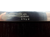 Antique US Sterling Silver 1512 Matchbox Holder