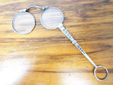 Antique German Sterling Silver Lorgnette Opera Glasses Vintage Lorgnettes