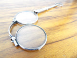 Antique German Sterling Silver Lorgnette Opera Glasses Vintage Lorgnettes