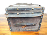 Vintage Small Steamer Trunk Storage Chest