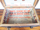 Vintage Small Steamer Trunk Storage Chest