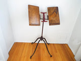 Antique Victorian Folding Music Stand 19th Century Adjustable Book Bible Holder