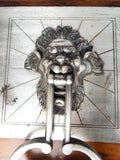 Art Deco North Wind Head Italian Door Knocker