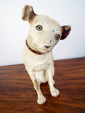Nipper Dog Chalkware Sculpture Advertising  Statue