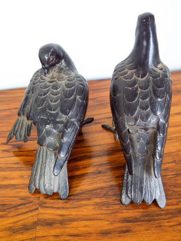 シュタイフ★Woolen Pigeon & Raven ID's完品★鳩＆カラス シュタイフ☆Woolen Pigeon & Raven ID's完品☆鳩＆カラス 7.8