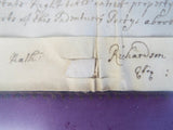 Antique Queen Anne 18th C 1700s Indenture Legal Document British Ephemera