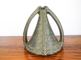 Antique 19th C Pottery Wedding Jug