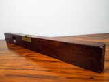 Antique Primitive Hall & Knapp Carpenters 29.5" Level