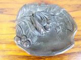 Antique Art Nouveau Secessionist Signed Pin Tray Dish Tschuvin Cicada Tray