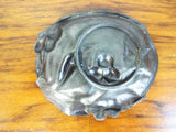 Antique Art Nouveau Secessionist Signed Pin Tray Dish Tschuvin Cicada Tray