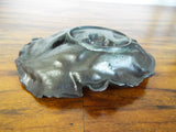 Antique Art Nouveau Secessionist Signed Pin Tray Dish Tschuvin Cicada Tray