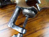 Antique American 19thC Brass Bar Corkscrew ~ The Acme
