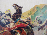 Original Signed Gouache Western Painting  by Doug Wildey