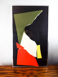 Vintage Original Lithograph Signed Abstract Art Jean Miotte Ltd Edition 11/260