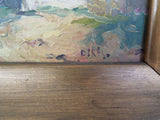 Antique Signed Landscape Painting ~ Andreas Dirks