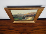 Antique Signed Landscape Painting ~ Andreas Dirks