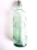 Antique 19th C Primitive Soda Bottle for Marchant
