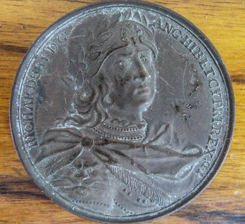 1731 Bronze King Richard I ~ Jean Dassier