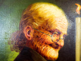 Original Signed Hector Moncayo Portrait Painting