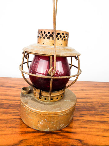 Large Glass Kerosene Oil Lamps, Lantern Vintage Oil Lamps For