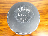 Navajo Native American Signed Incised Pottery ~ S Begay