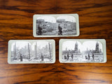 Antique 1906 San Francisco Earthquake Original Stereoview Cards