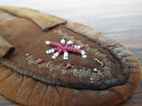 Native American Beaded Leather Moccasins ~ Plains Tribes
