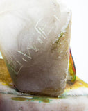 Vintage Color Modern Abstract Soapstone Sculpture by Beatrice W Eiges Modern Art