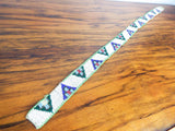 Native American Pyramid Beaded Traditional Belt ~ Northern Plains