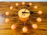 Original 1950s George Nelson Wind Up Ball Clock