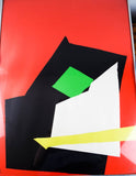 Vintage Original Lithograph Signed Abstract Art Jean Miotte 166/260 Summer