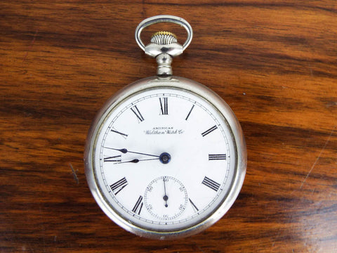 Antique American Waltham Watch Co Pocket Watch