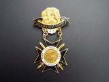 Vintage Native Sons of the Golden West Badge Los Angeles Parlor 43 Pin Medal