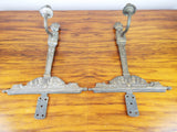 Antique Gothic Brass Light Sconces Wall Mounted Indoor Lights Lion Head Lighting