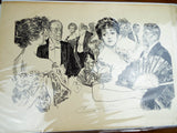 Antique 1897 Signed Charles Dana Gibson London Book Autographed Limited Edition