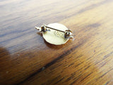 Vintage Temperance WCTU 10k Gold Religious Oratory Pinback Badge Pin Jewellery