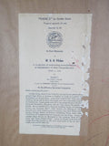 Vintage Signed Gordon Grant (1875-1962) Namesake Lithograph Sailing Boat Nancy