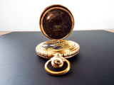 Antique 14K Solid Gold Illinois Pocket Watch Case Co Full Hunter Puritan 1916