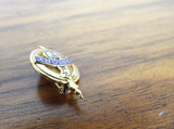 Vintage Temperance WCTU 10k Gold Religious Oratory Pinback Badge Pin Jewellery