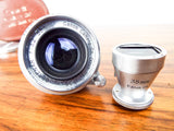 Vintage Canon Camera Lens SERENAR 35mm f3.2 Leica Screw Mount M39 w Viewfinder