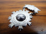 Antique Religious Sterling Silver WCTU Temperance Matrons Medal