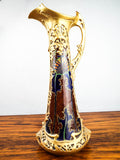 Antique Art Nouveau Ernst Wahliss Amphora Pitcher