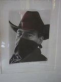 Realistic Pencil Drawing of Cowboy Figure by Seamus Conley - Yesteryear Essentials
 - 3