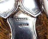 Antique Scottish Sterling Silver Mounted Hoof ~ Arthur Medlock ~ Inverness