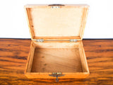 Antique Early 20th C Solid Birds Eye Maple Box