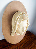 Vintage Religious Virgin Mary Wall Sculpture