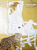 Vintage Original Philippe Noyer 1983 Maud Signed Limited Ed Serigraph 196/225