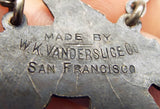 Antique Religious Islam San Francisco June 1902 Pin Masonic Medal Fraternal Pin