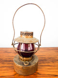 Antique Railway Kerosene Lamp ~ St Louis